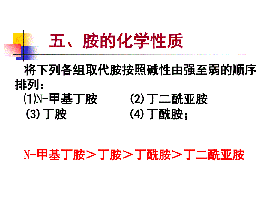 胺的化学性质PPT课件_第1页