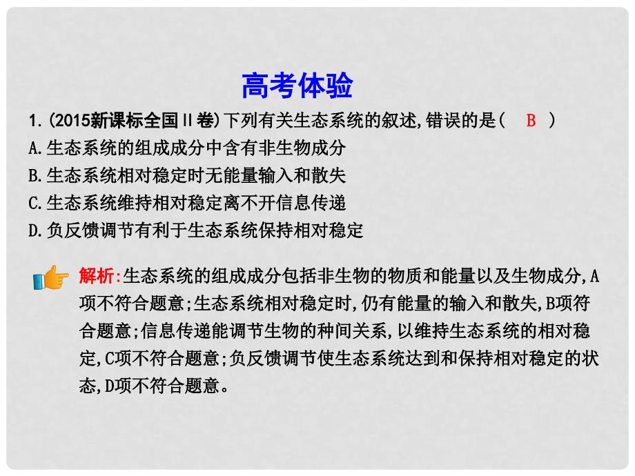 高中生物 第6章 生态环境的保护章末整合课件 新人教版必修3_第4页