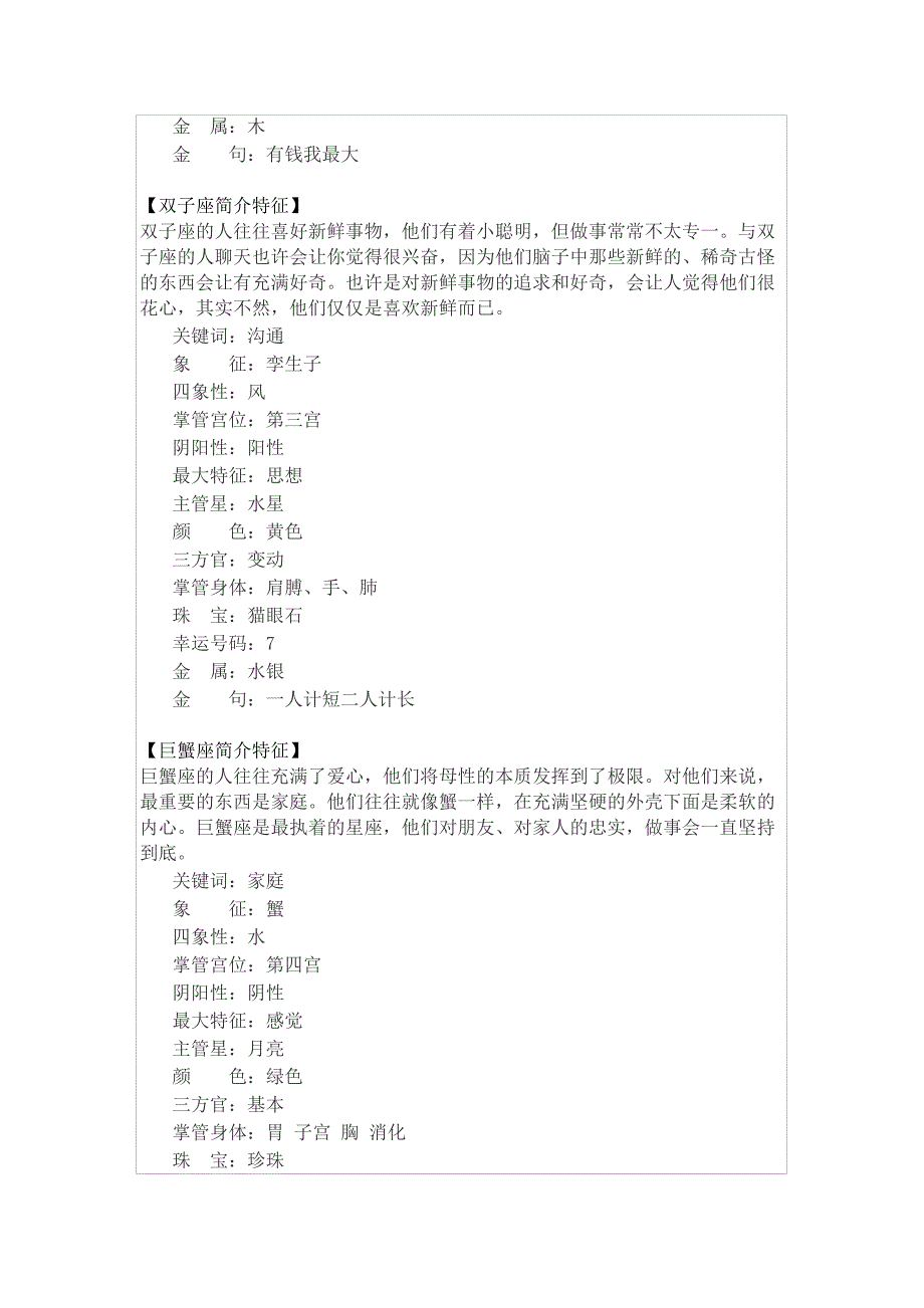 十二星座真正性格_第4页