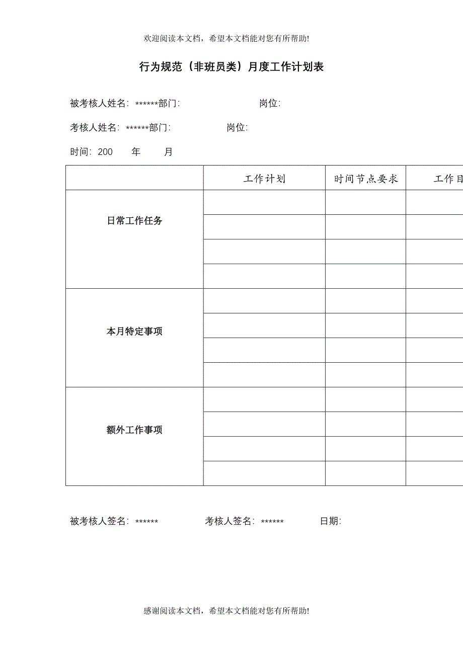 XX供电公司中心站站长行为规范考评表_第4页