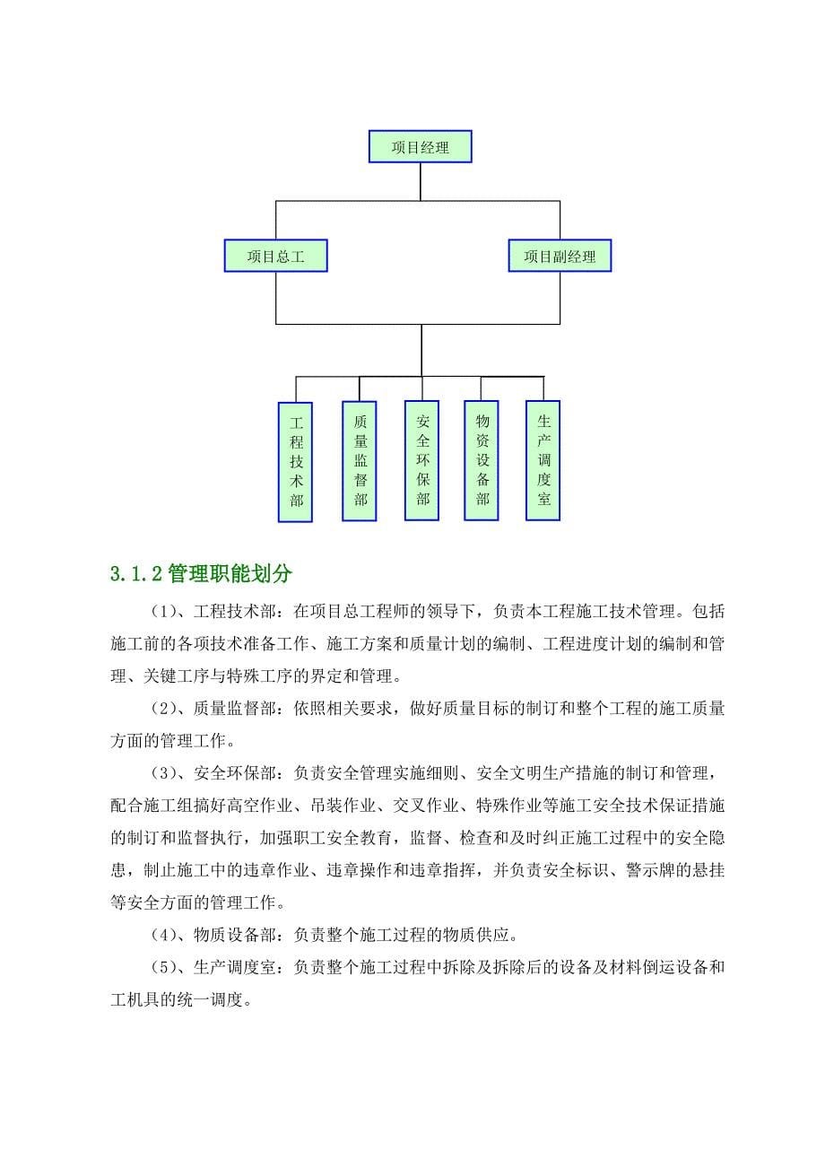 4万吨年硫磺制酸装置拆除方案_第5页