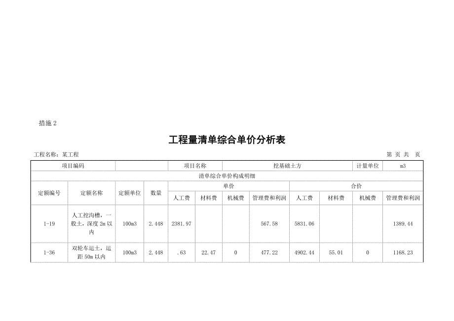 综合单价分析_第5页