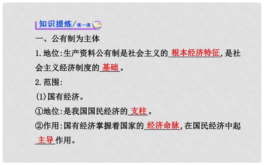 高中政治 2.4.2 我国的基本经济制度课件 新人教版必修1_第3页