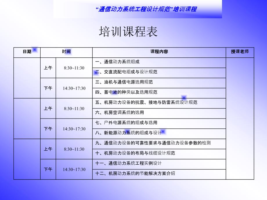 通信动力系统工程设计规范第一章_第3页