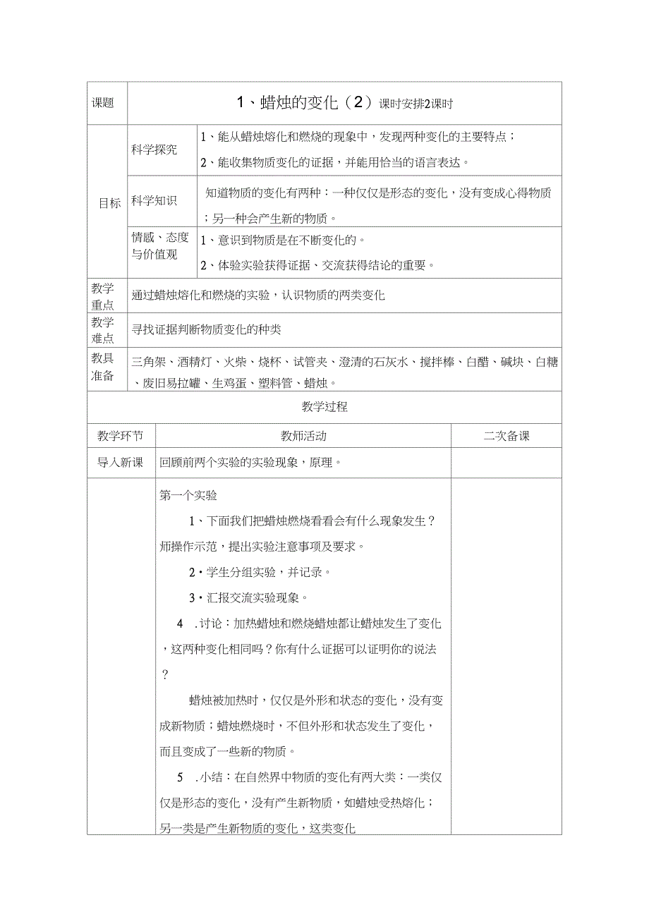 1、蜡烛的变化(2)_第1页