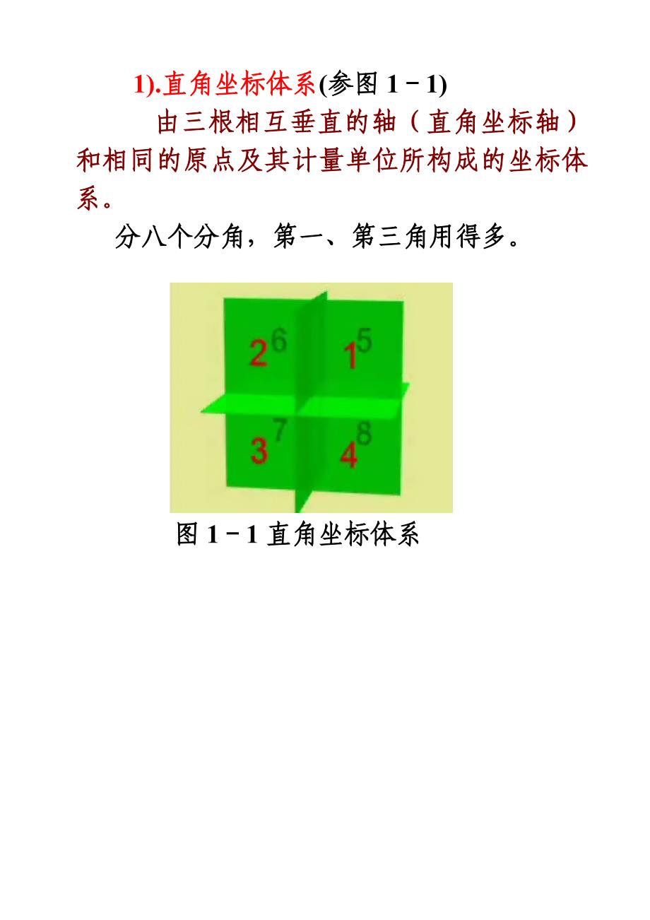 投影视角定义_第1页