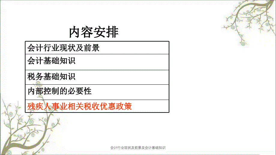 会计行业现状及前景及会计基础知识课件_第3页