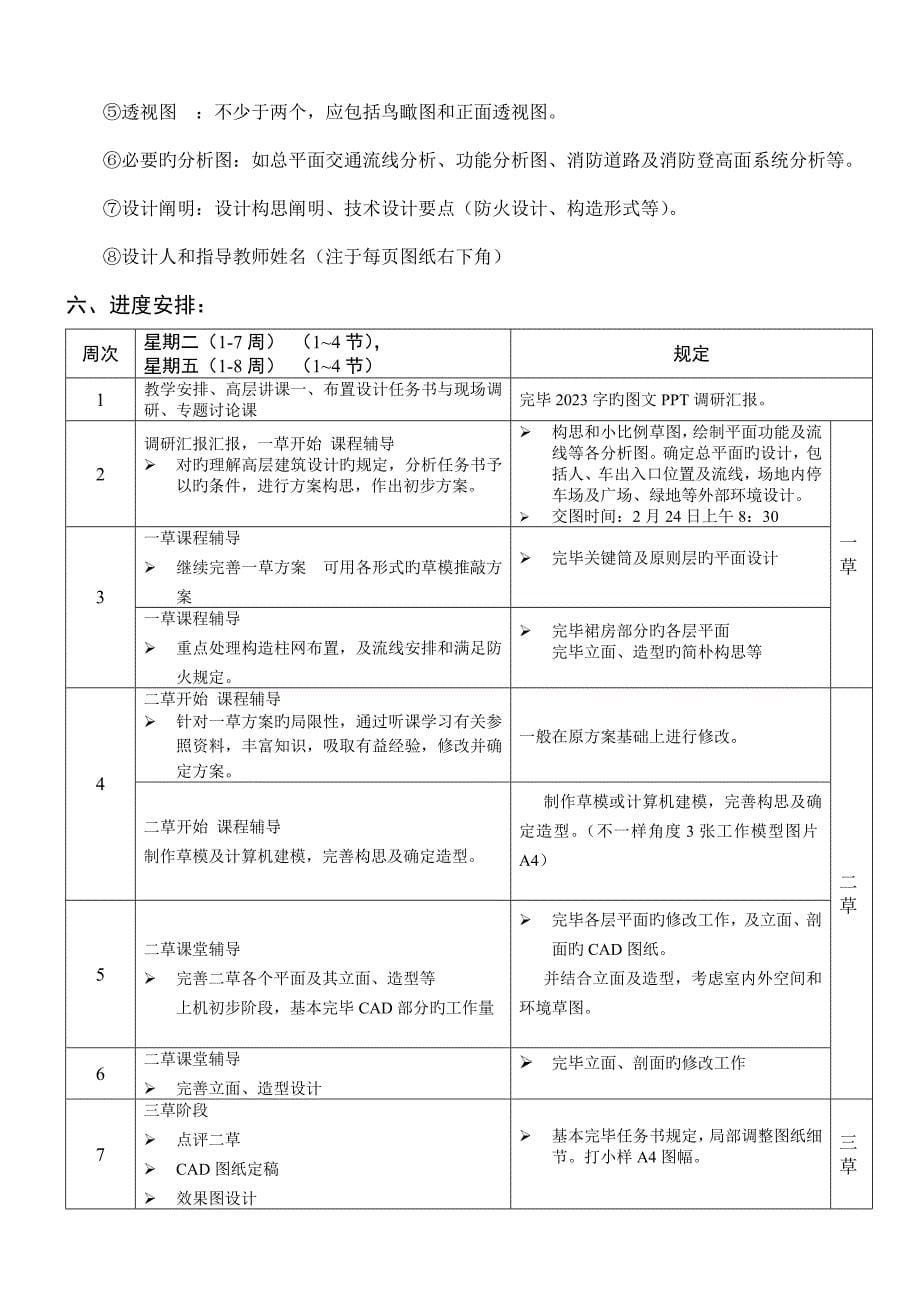 高层建筑设计任务书.doc_第5页