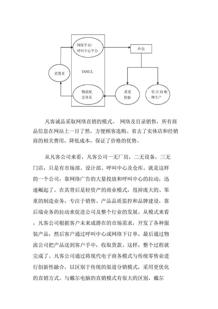 如果我是凡客诚品电子商务平台的CEO解读_第5页