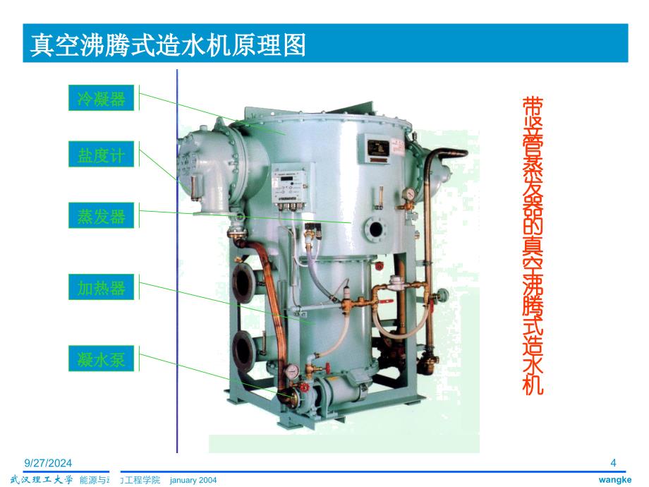 二节船用蒸馏式海水淡化装置工作原_第4页