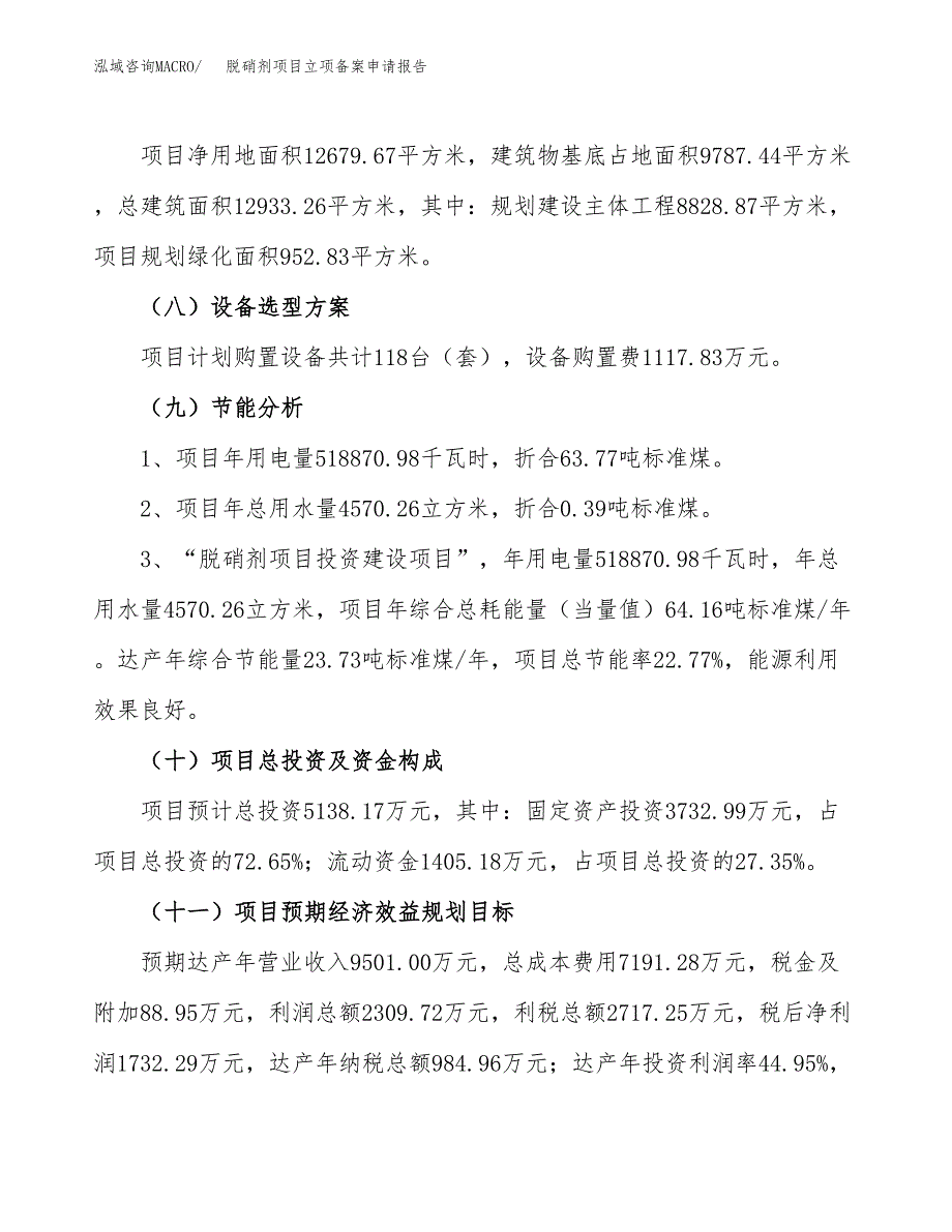 脱硝剂项目立项备案申请报告.docx_第3页