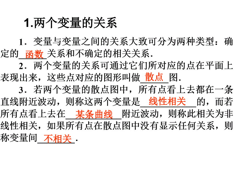 四川省成都市第七中学高中数学 2.3变量间的相互关系课件 新人教版必修3_第3页