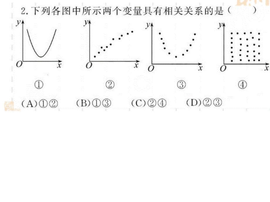 四川省成都市第七中学高中数学 2.3变量间的相互关系课件 新人教版必修3_第5页