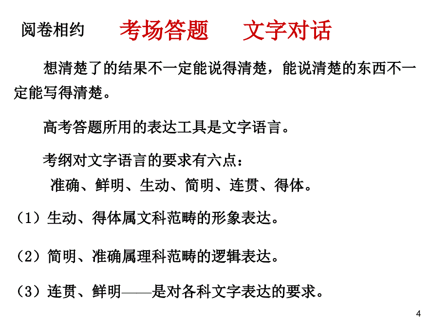 精品课件高考数学研讨会解题思路资料阅卷相约ppt课件_第4页