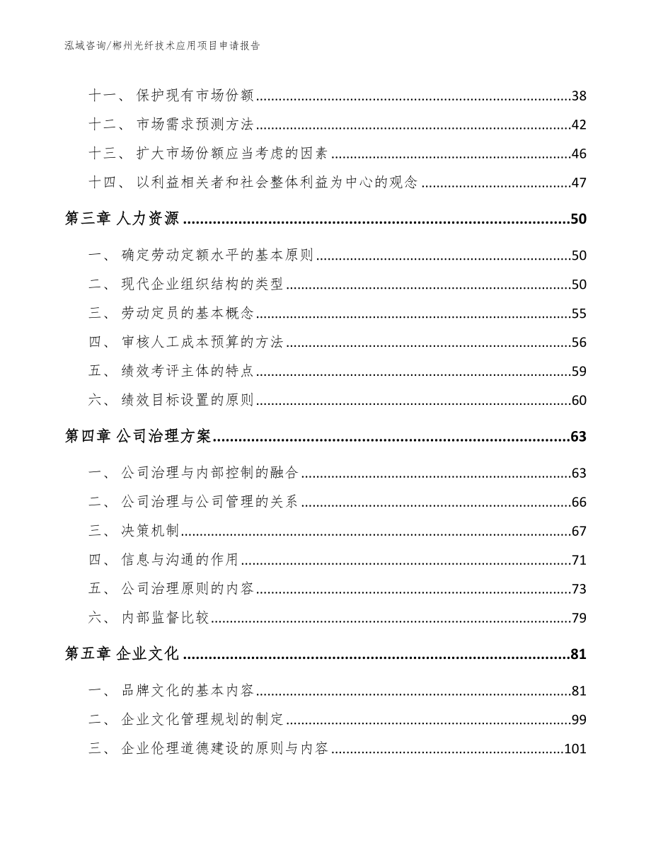 郴州光纤技术应用项目申请报告范文参考_第3页
