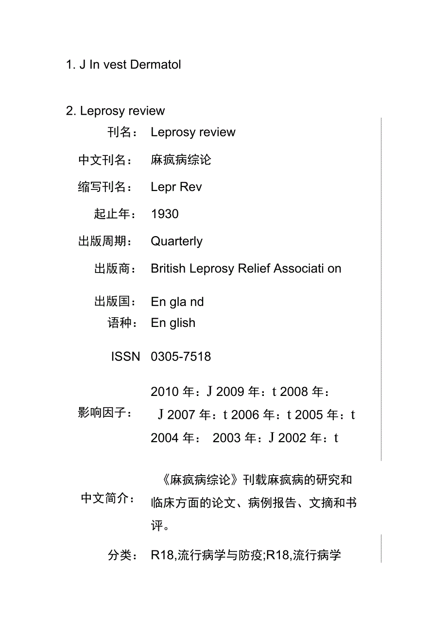 有用的皮肤科SCI杂志汇总_第2页