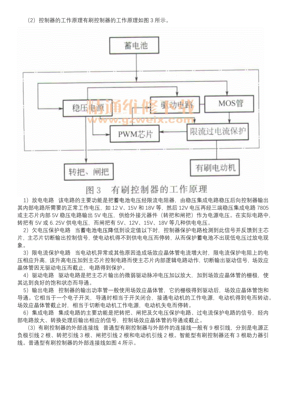 详解电动车控制器结构原理与维修_第2页