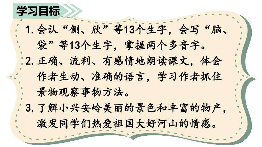 部编语文三年级上册20-(课件)美丽的小兴安岭ppt课件_第4页