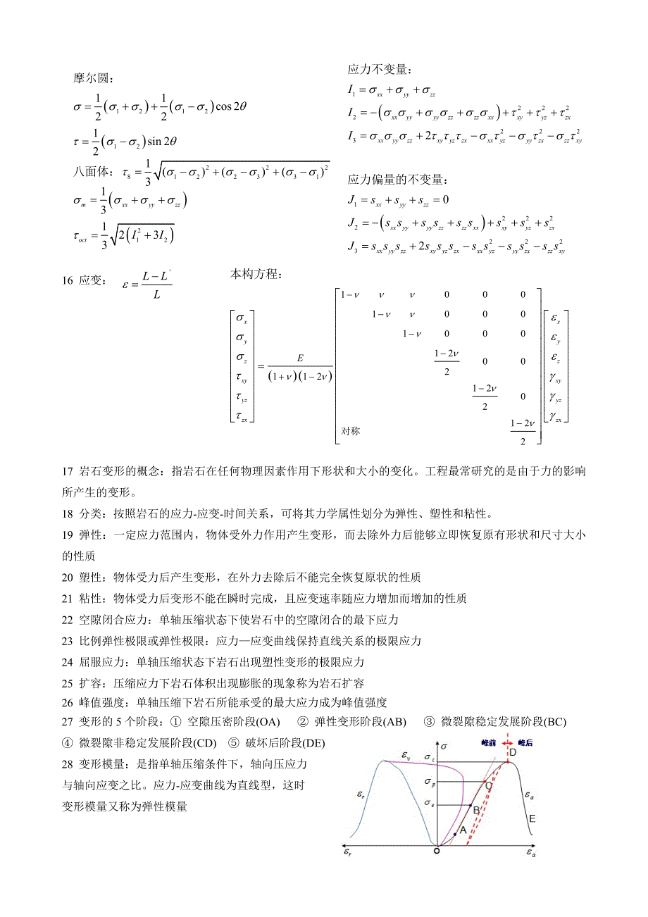 岩石力学考试复习资料_第3页