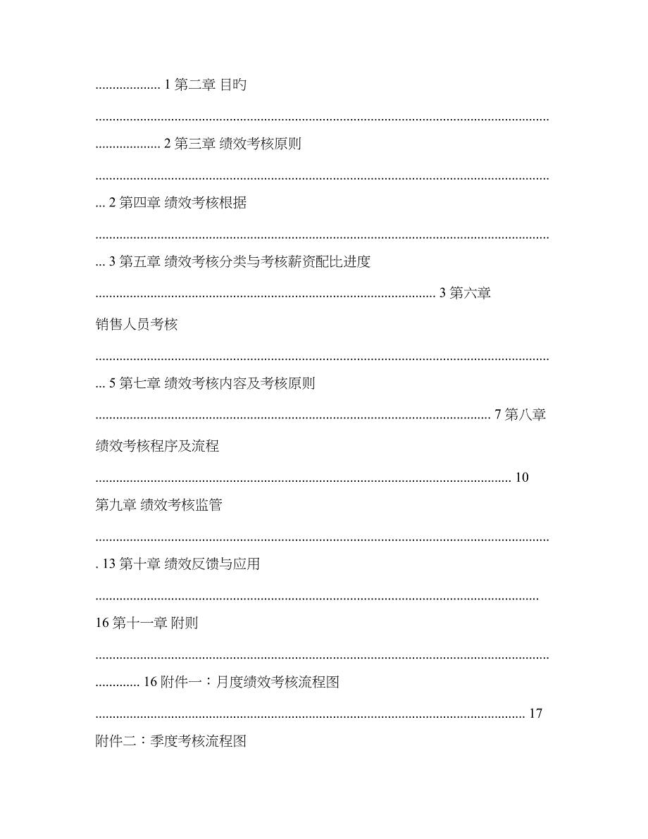 房地产公司绩效考核制度_第2页