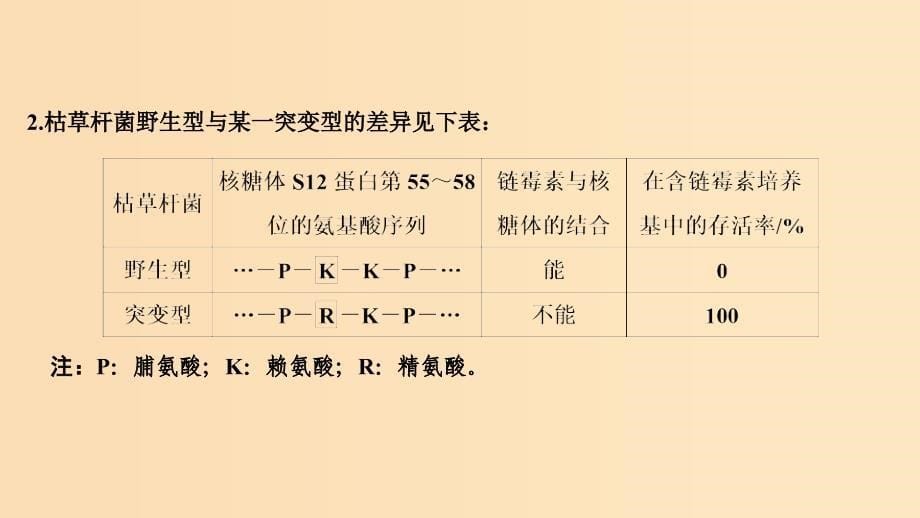 2019版高考生物总复习 第二部分 选择题必考五大专题 专题四 生物的变异与进化 第7讲 生物的变异课件.ppt_第5页