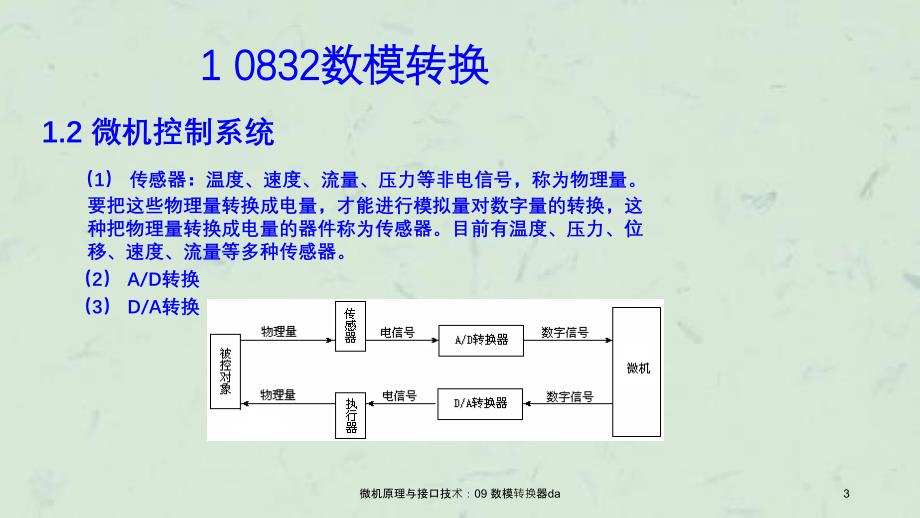 微机原理与接口技术09数模转换器da课件_第3页