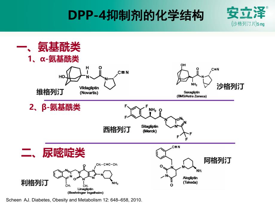 5种DPP-4抑制剂比较【参考仅供】_第2页