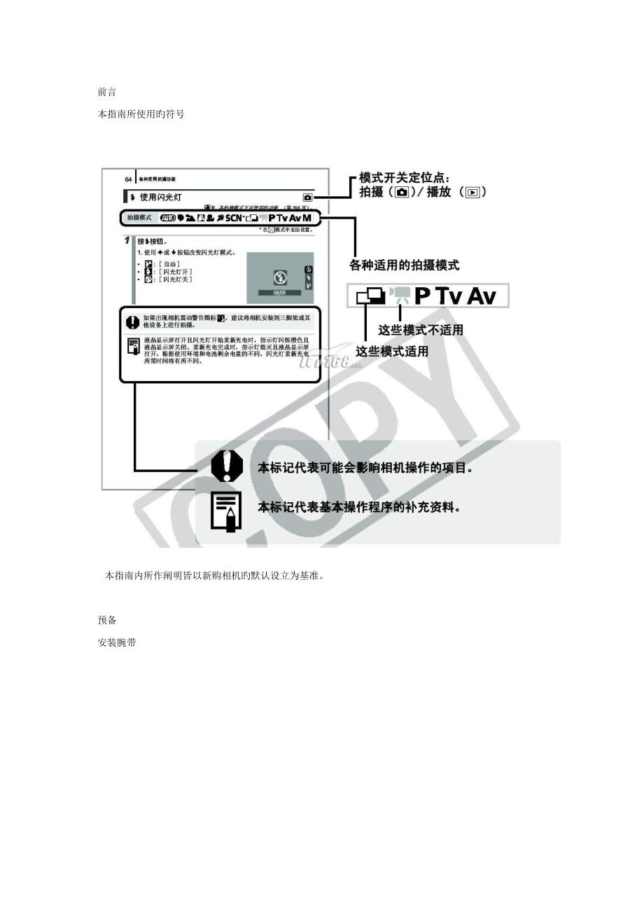 佳能数码相机使用专项说明书_第1页