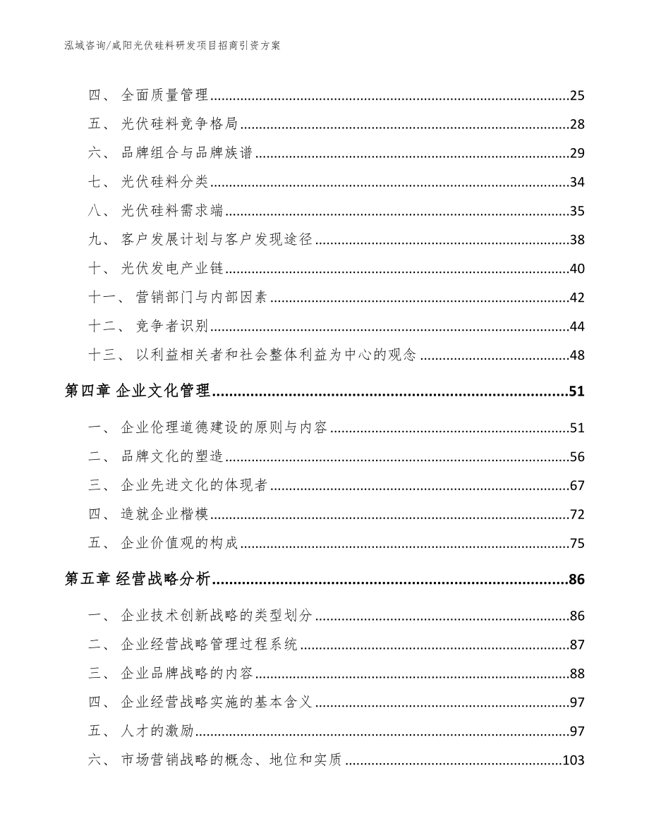 咸阳光伏硅料研发项目招商引资方案模板_第2页