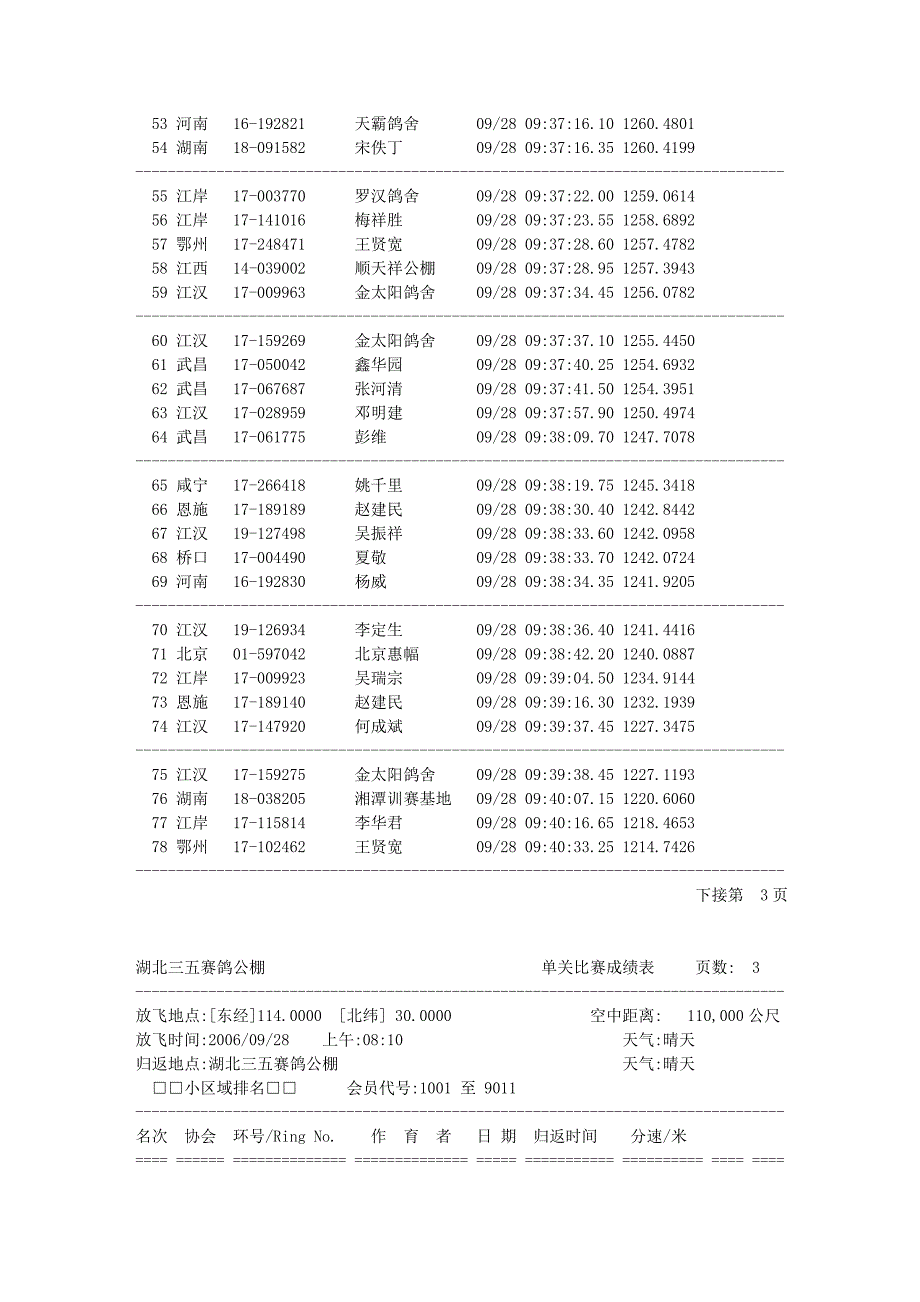 因司放地天气原因180公里训放改为110公里180公里训放_第3页