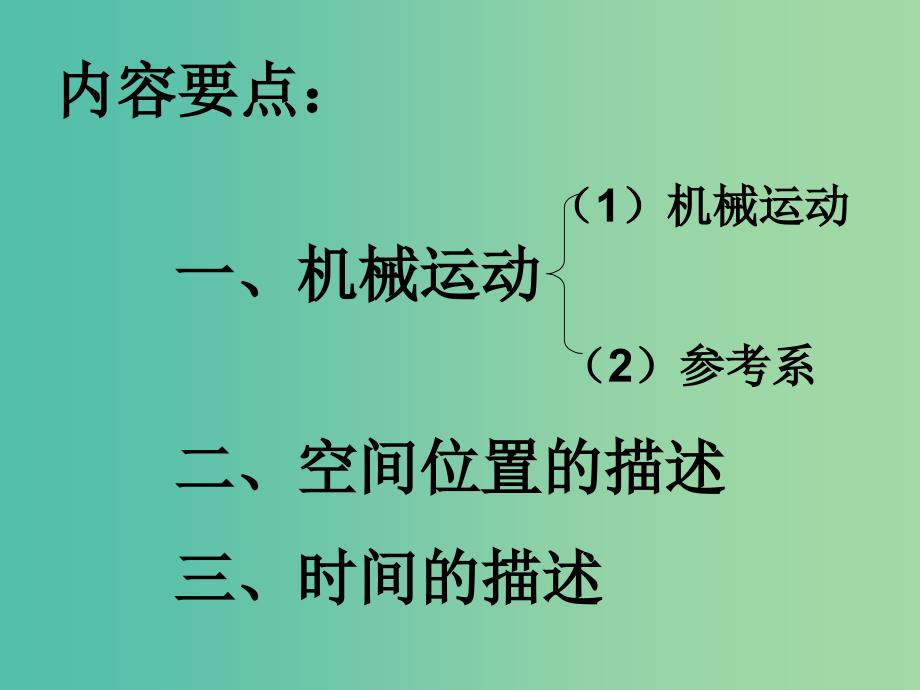 高中物理 2.1 运动、空间和时间课件3 鲁科版必修1.ppt_第3页