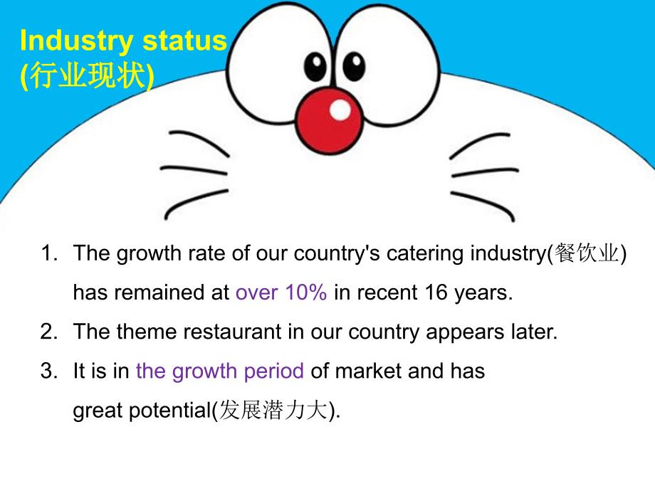 哆啦a梦卡通ppt模版_第2页