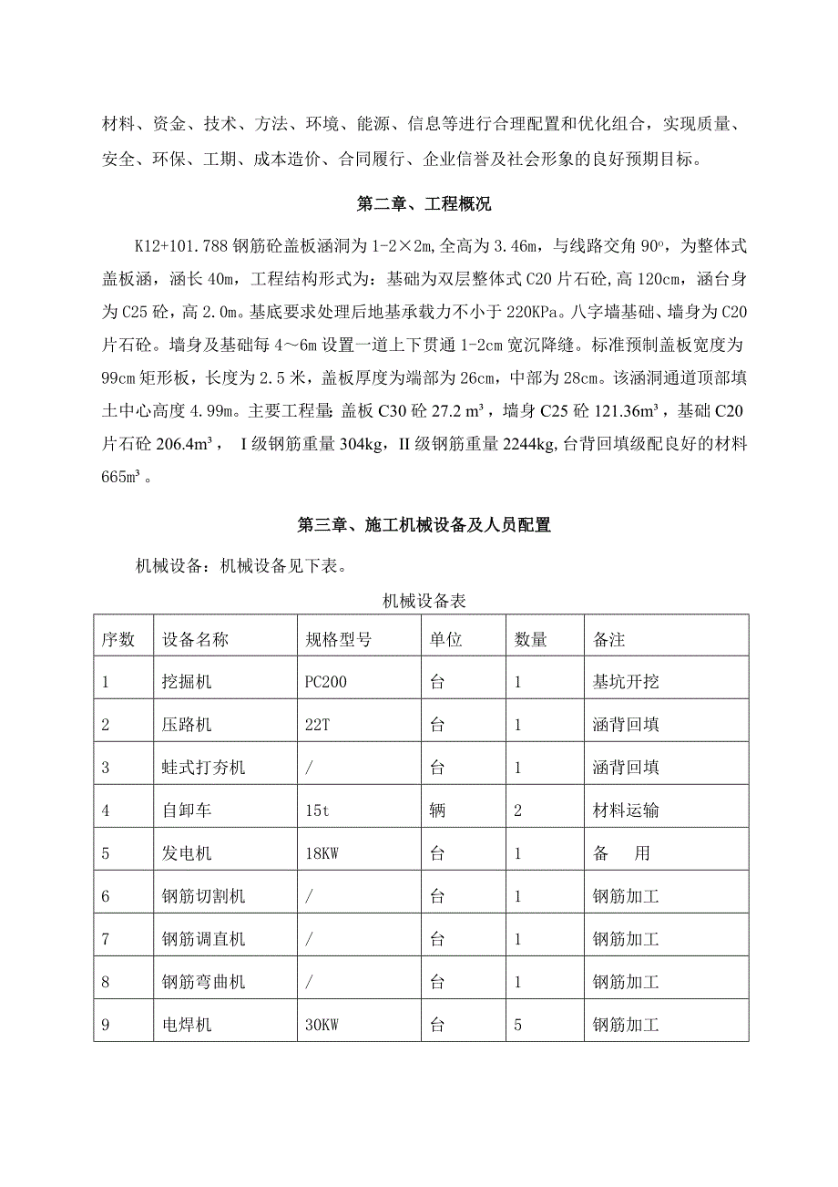 高速公路盖板涵施工方案_第4页