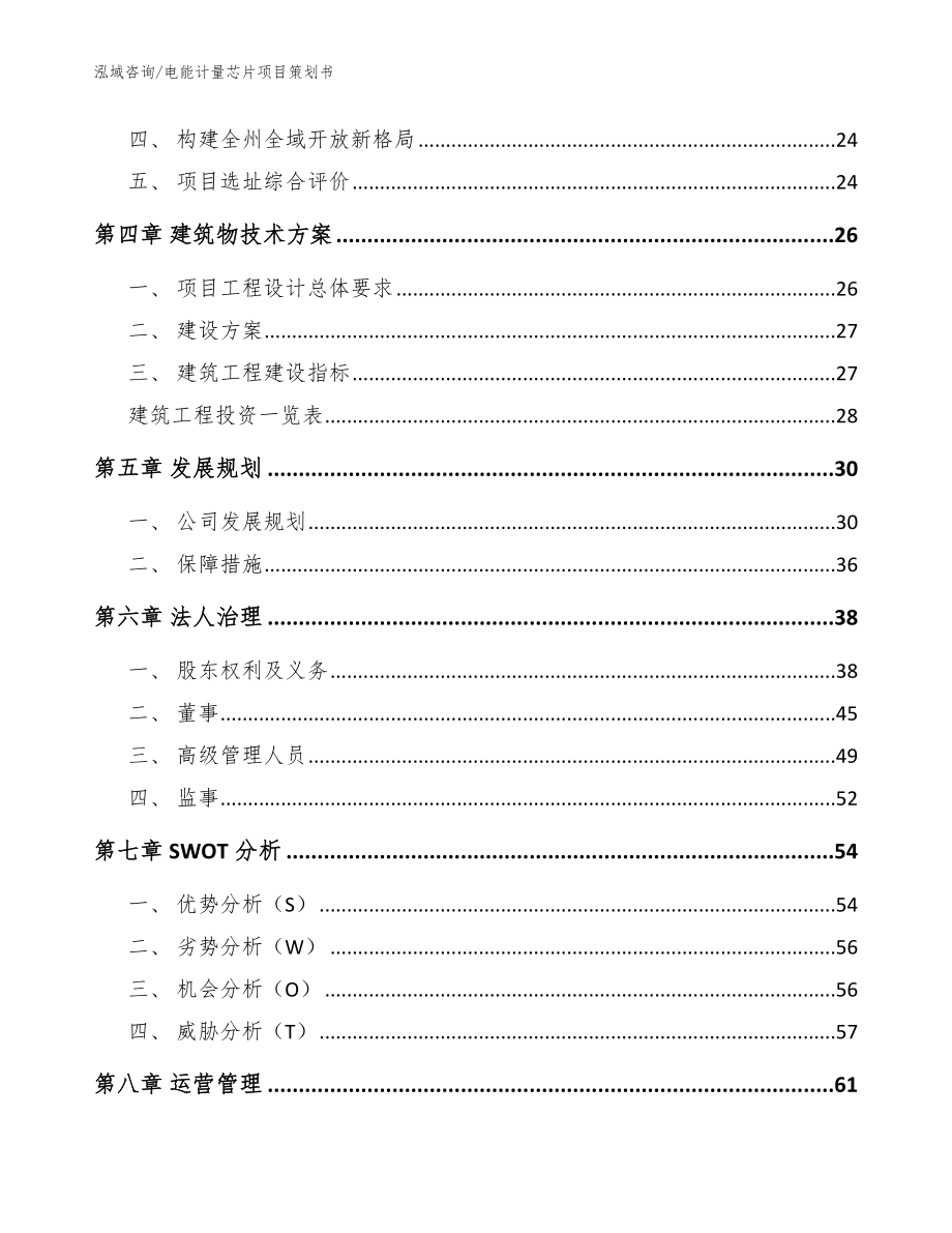 电能计量芯片项目策划书_第2页