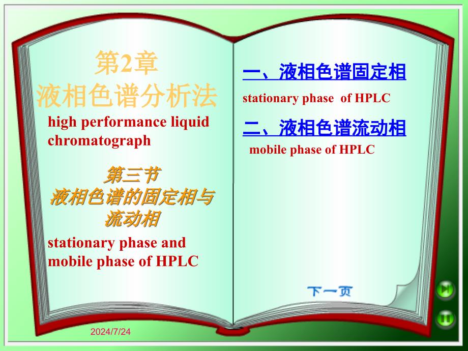 HPLC固定相与流动相_第1页