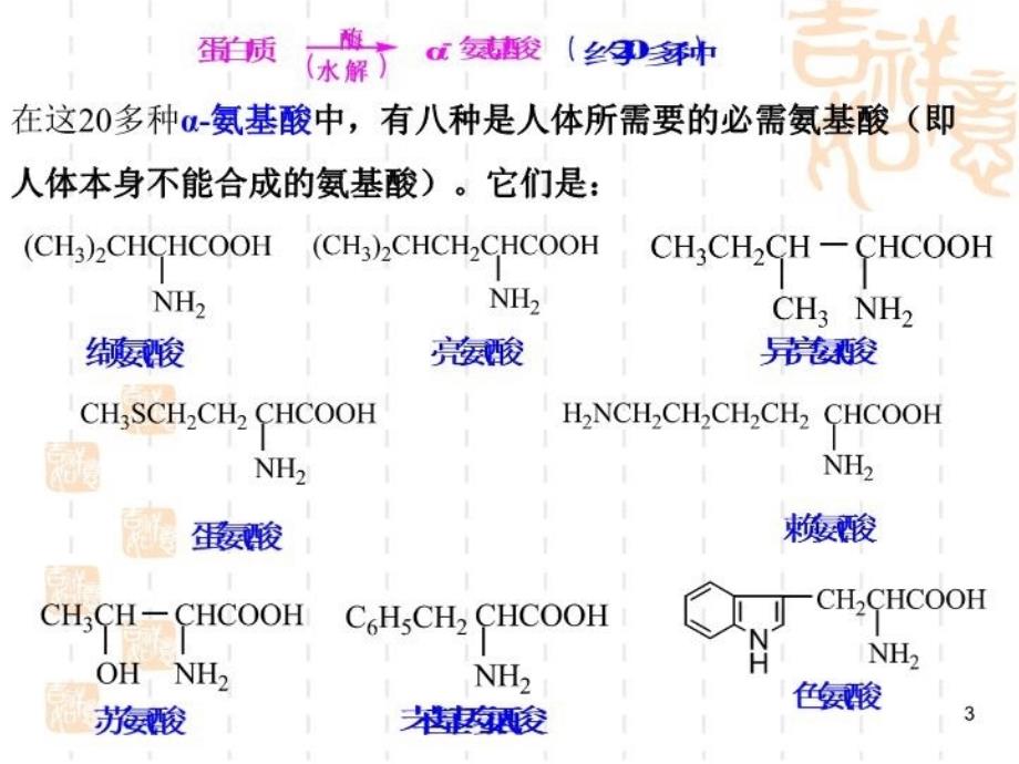 最新十九章氨基酸蛋白质ppt课件_第3页