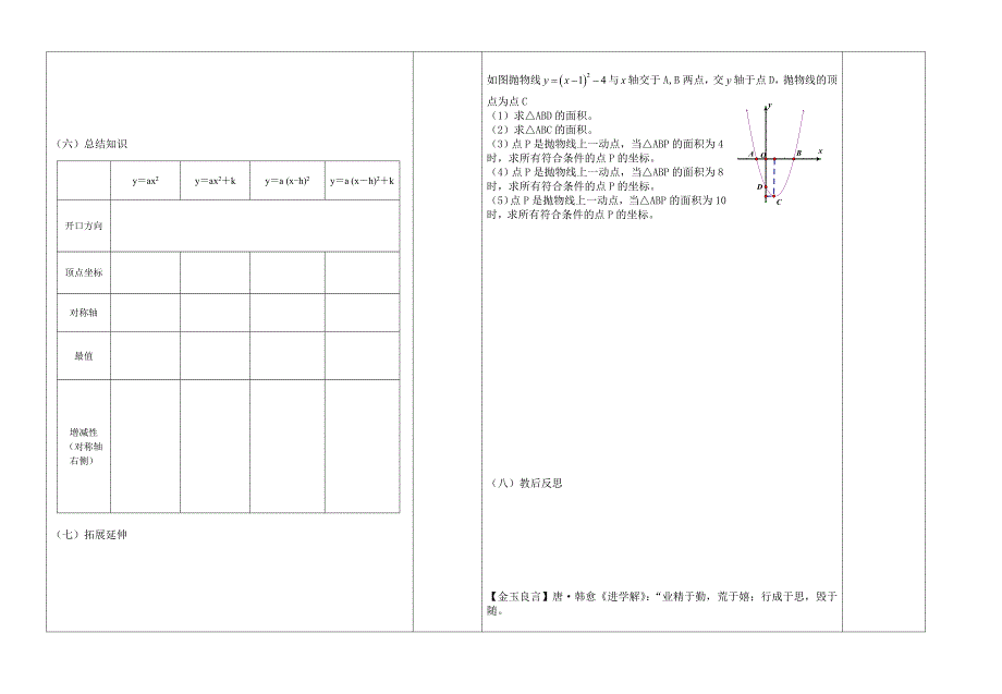 2.4二次函数的图象（第二课时）_第2页