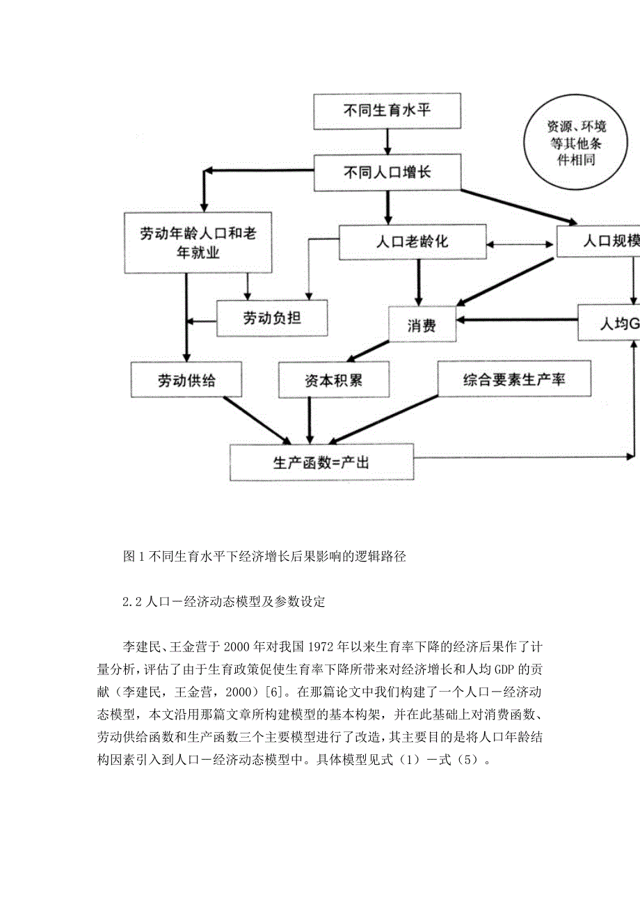 中国未来不同生育水平下的经济增长后果比较研究(上)_第3页
