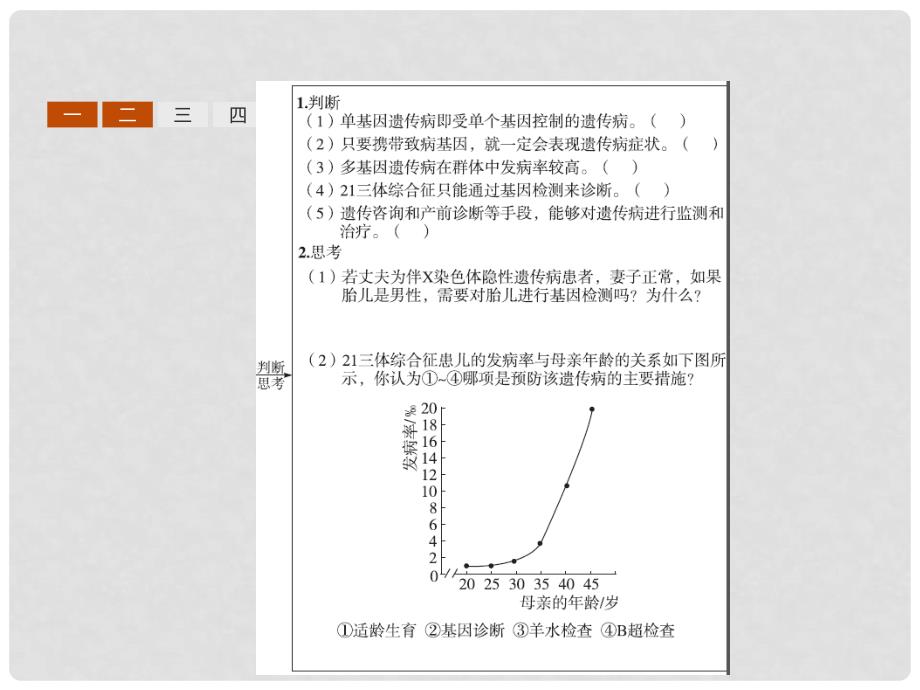 高中生物 5.3 人类遗传病课件 新人教版必修2_第4页