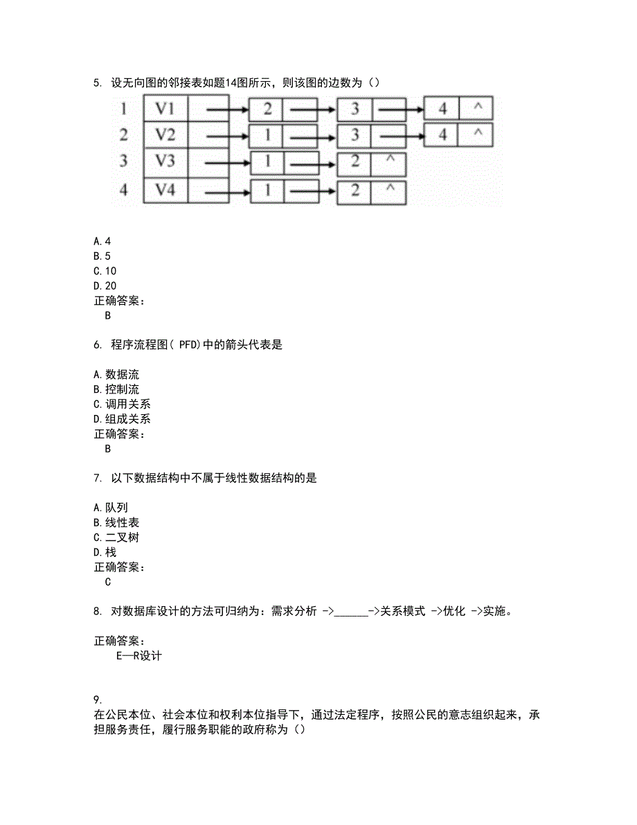 2022自考专业(计算机信息管理)考试(难点和易错点剖析）名师点拨卷附答案31_第2页