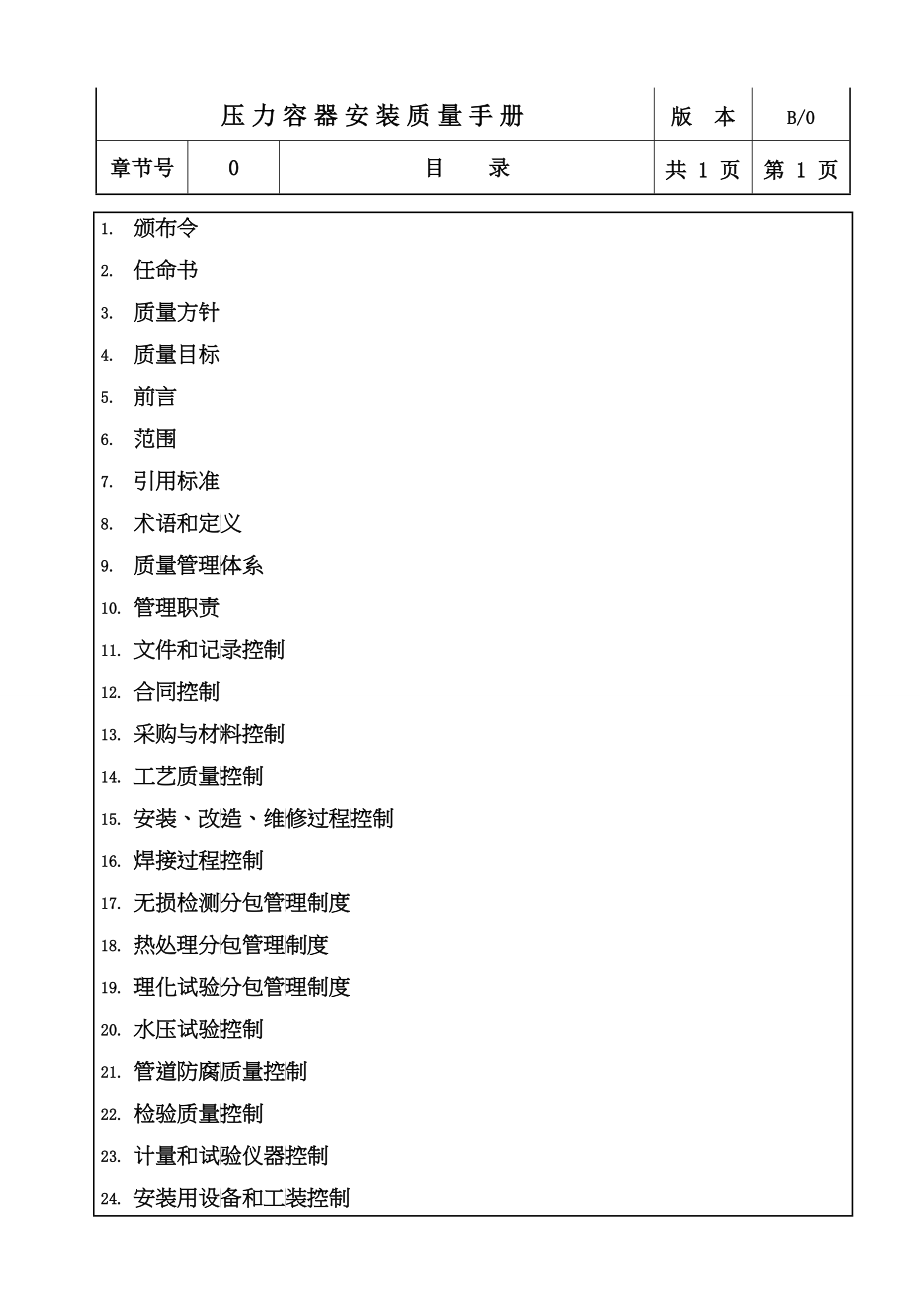 《压力容器安装质量手册》_第4页