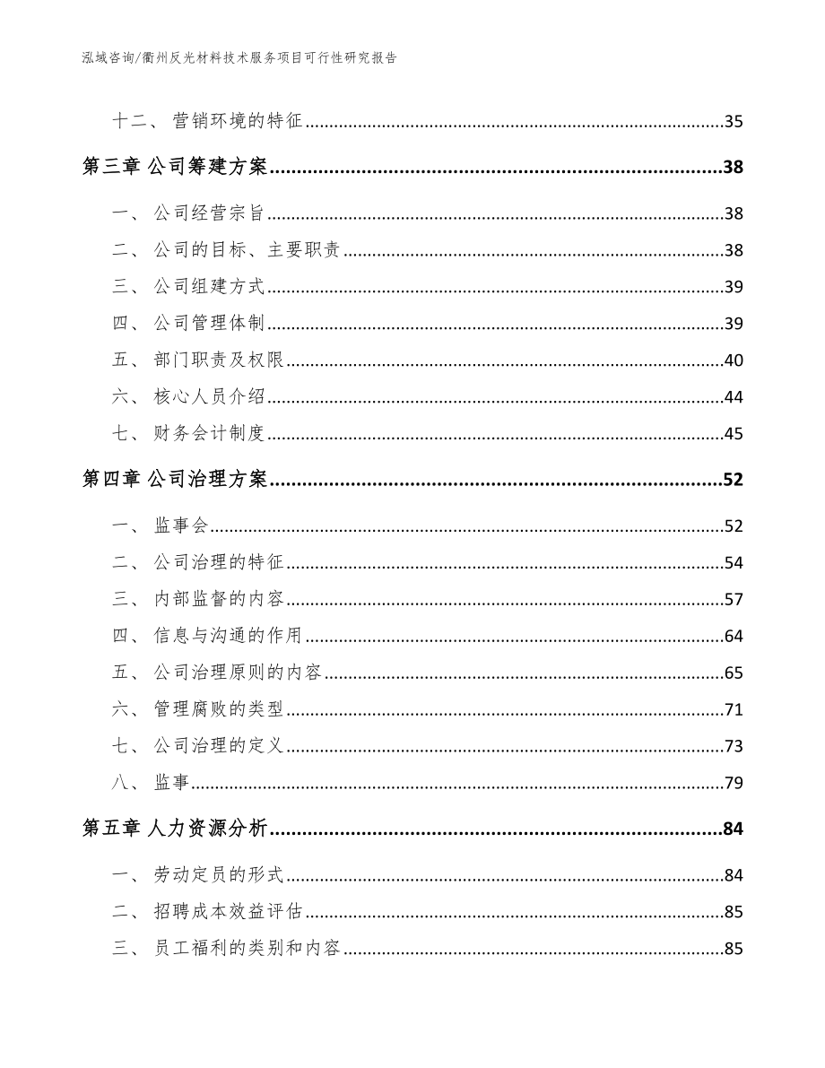 衢州反光材料技术服务项目可行性研究报告_第2页