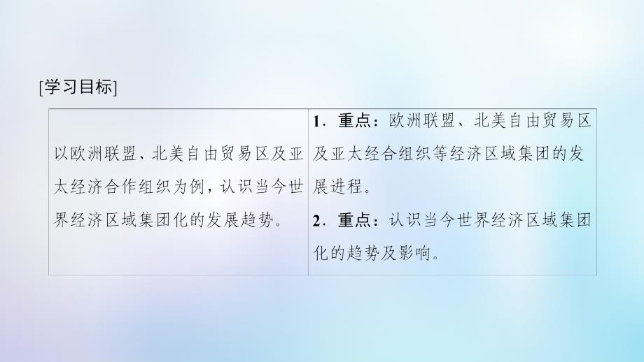 高中历史专题8当今世界经济的全球化趋势二当今世界经济区域集团化的发展课件人民版必修2_第2页