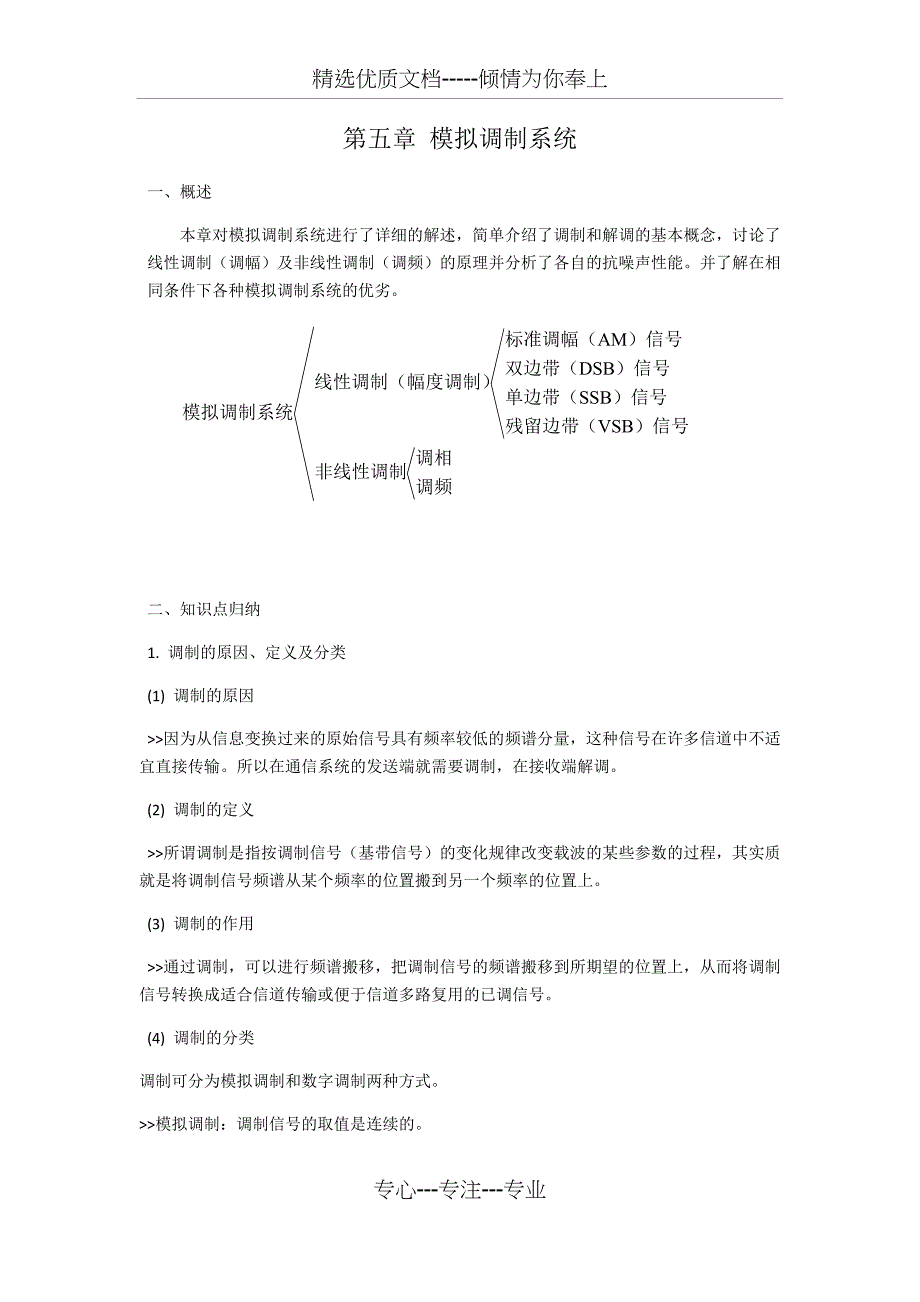 通信原理总结_第1页