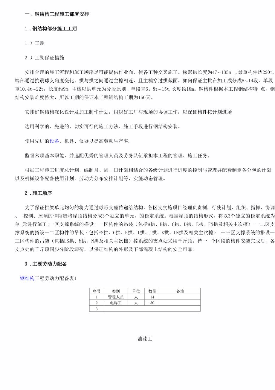 钢结构工程施工技术方案及措施_第3页