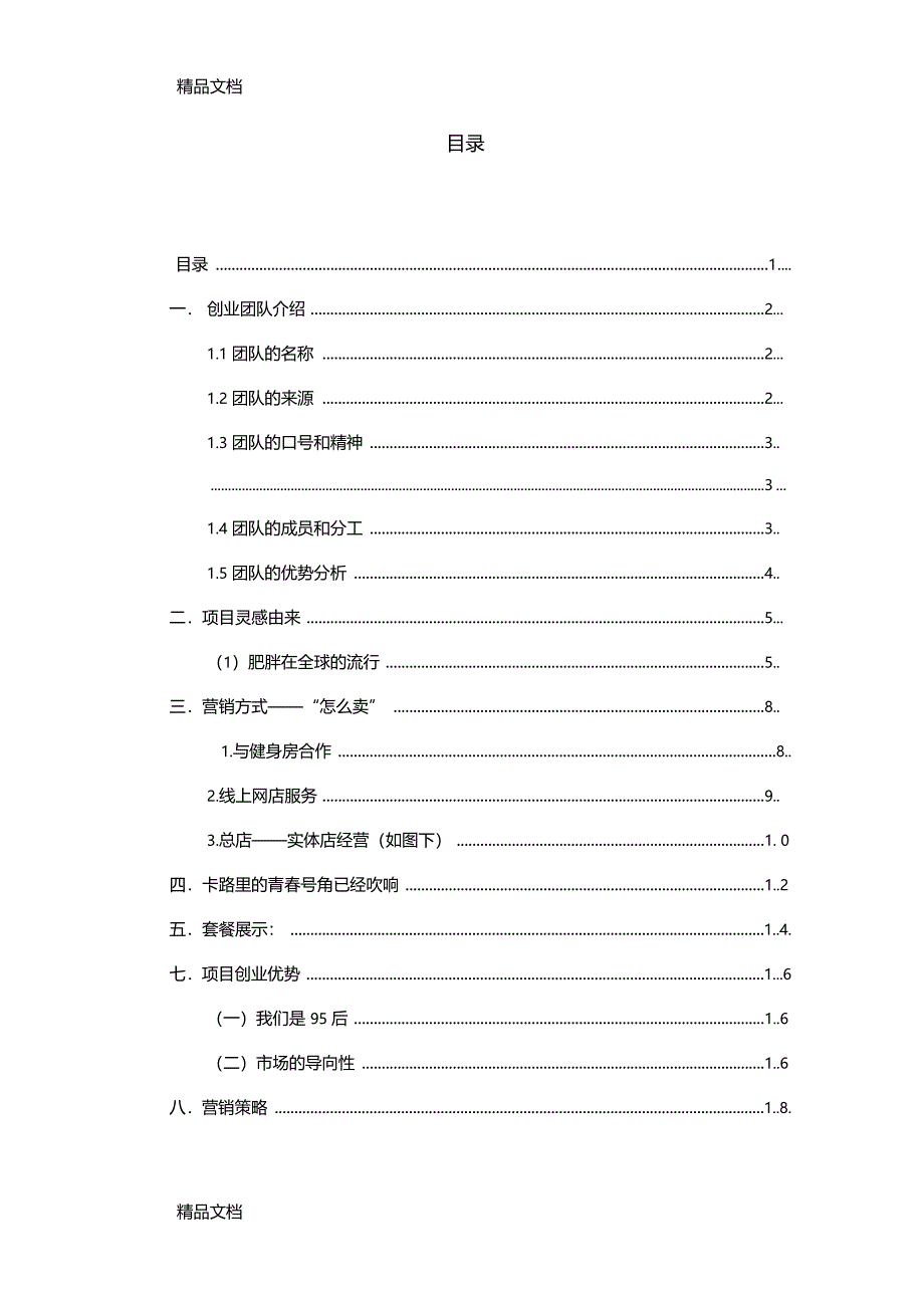 最新互联网项目计划书资料_第4页