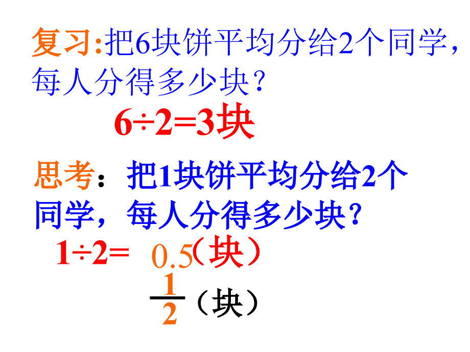 人教版五年级数学下册分数与除法课件_第2页