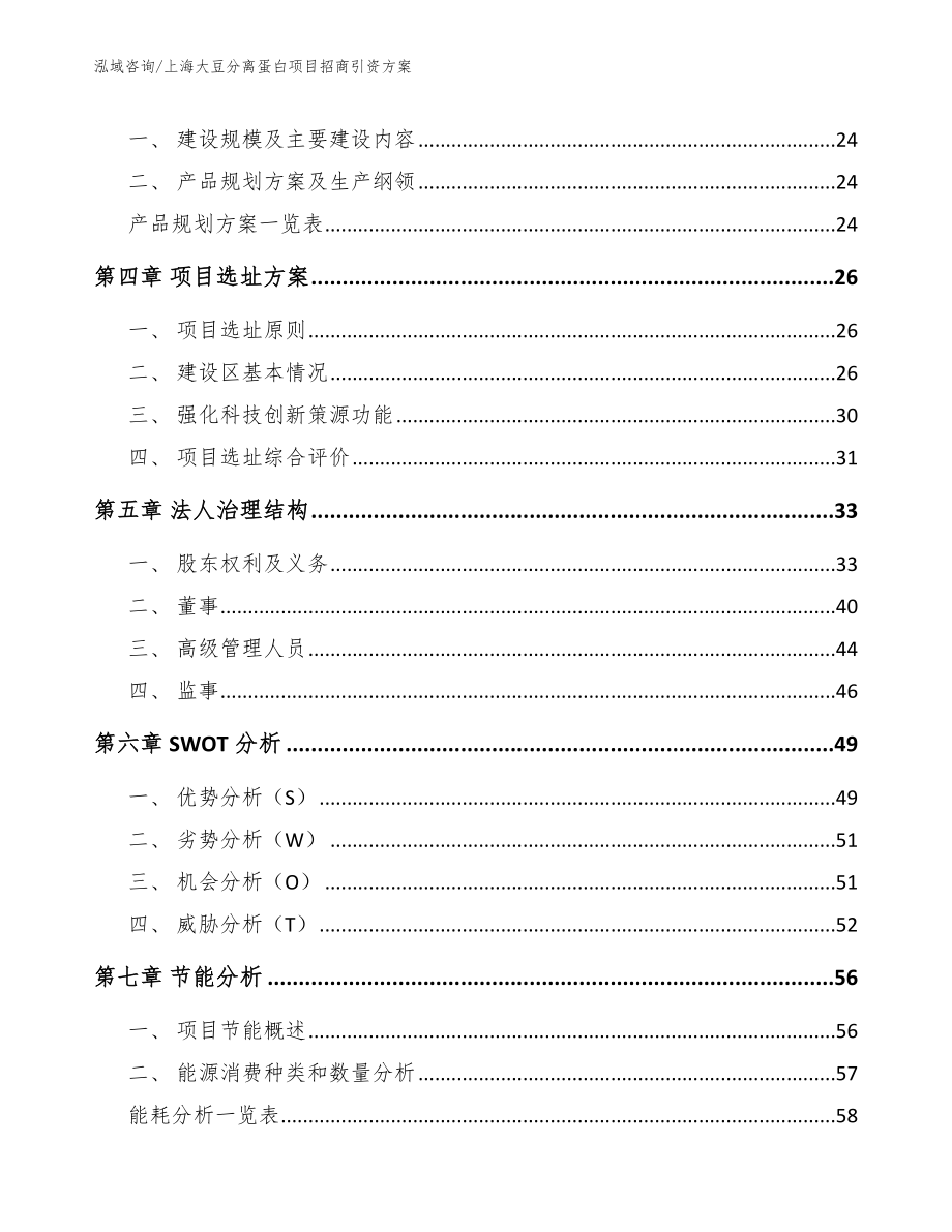 上海大豆分离蛋白项目招商引资方案（范文）_第4页