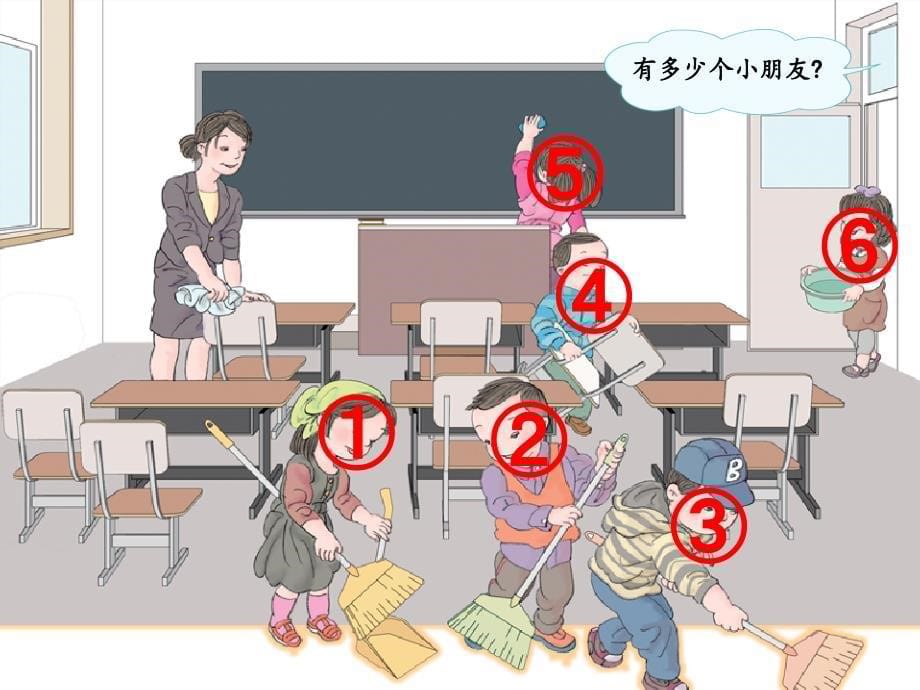 一年级数学认识6和7优秀课件_第5页