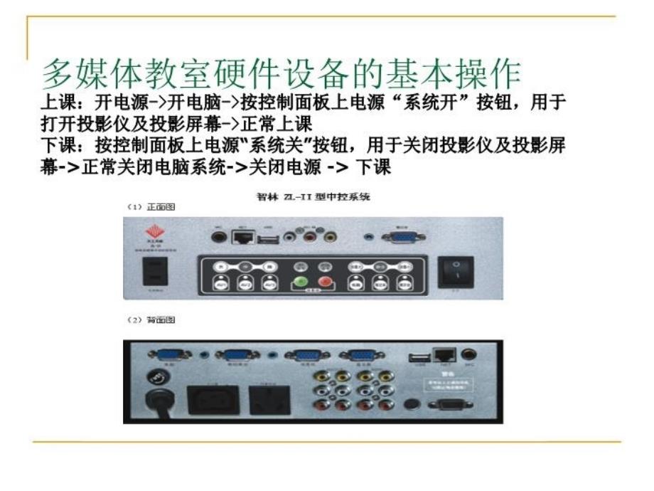 最新多媒体教室设备使用及维护教学课件PPT课件_第3页